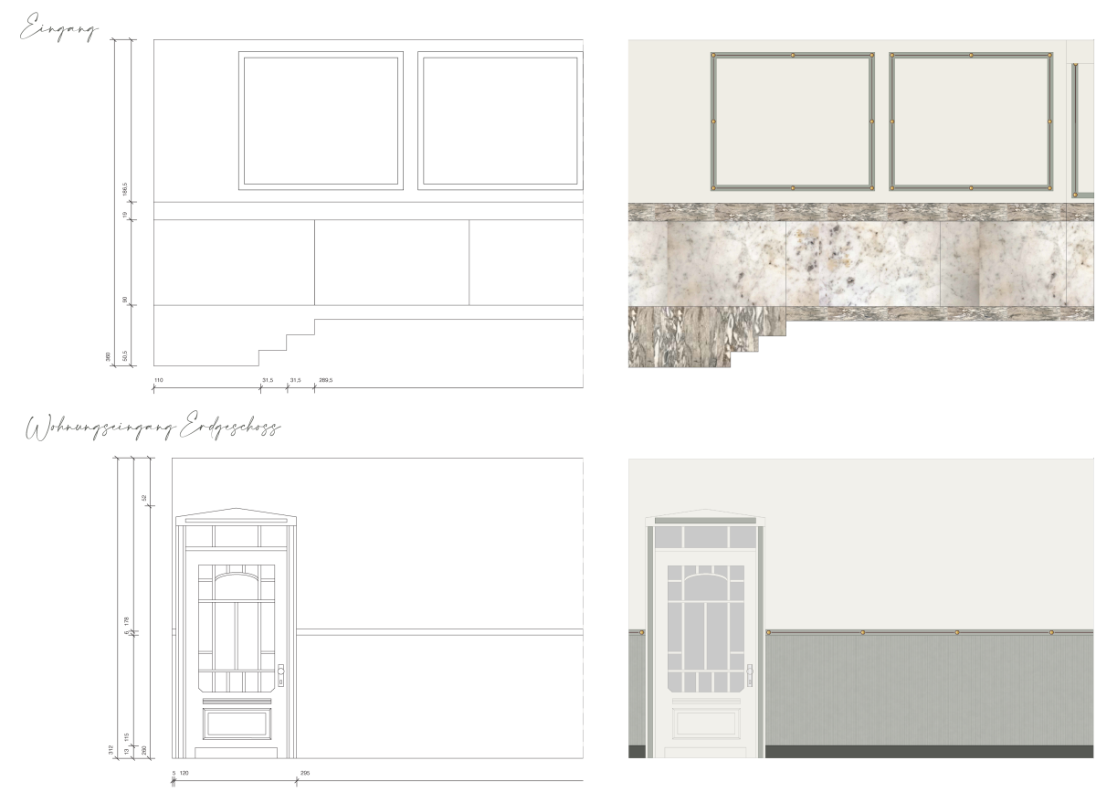 Gestaltungstechniken Der Restauration Imitation Und Dekoration Ein