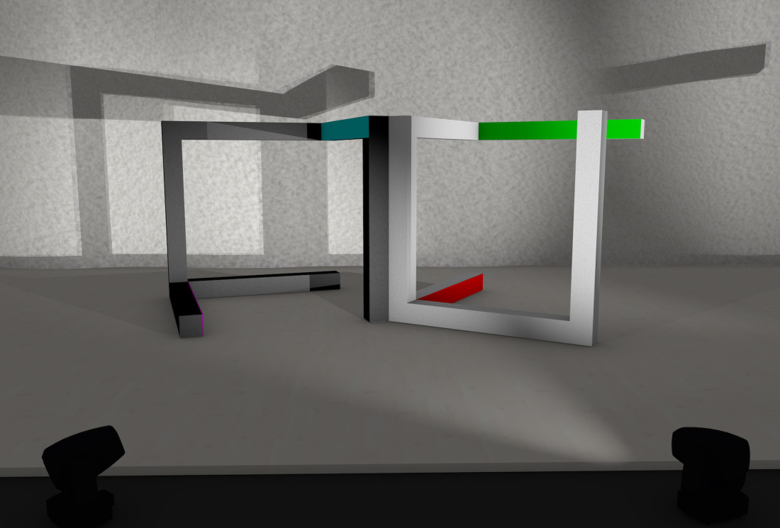 Bachelorarbeit "Eine B&uuml;hnenbildinszenierung von Toni Morrison's Kurzgeschichte 'Recitatif'