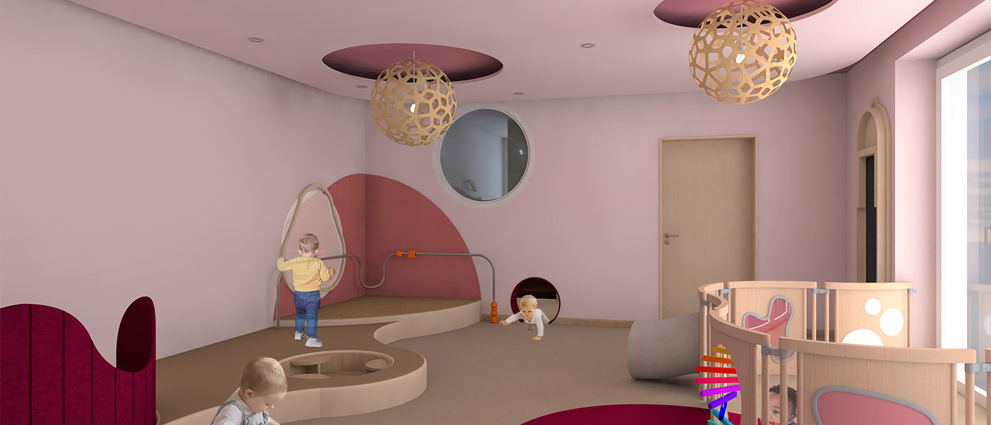 Bachelorarbeit: "Die Bedeutung des Raumes als interagierende Lernlandschaft für die frühkindliche Entwicklung"