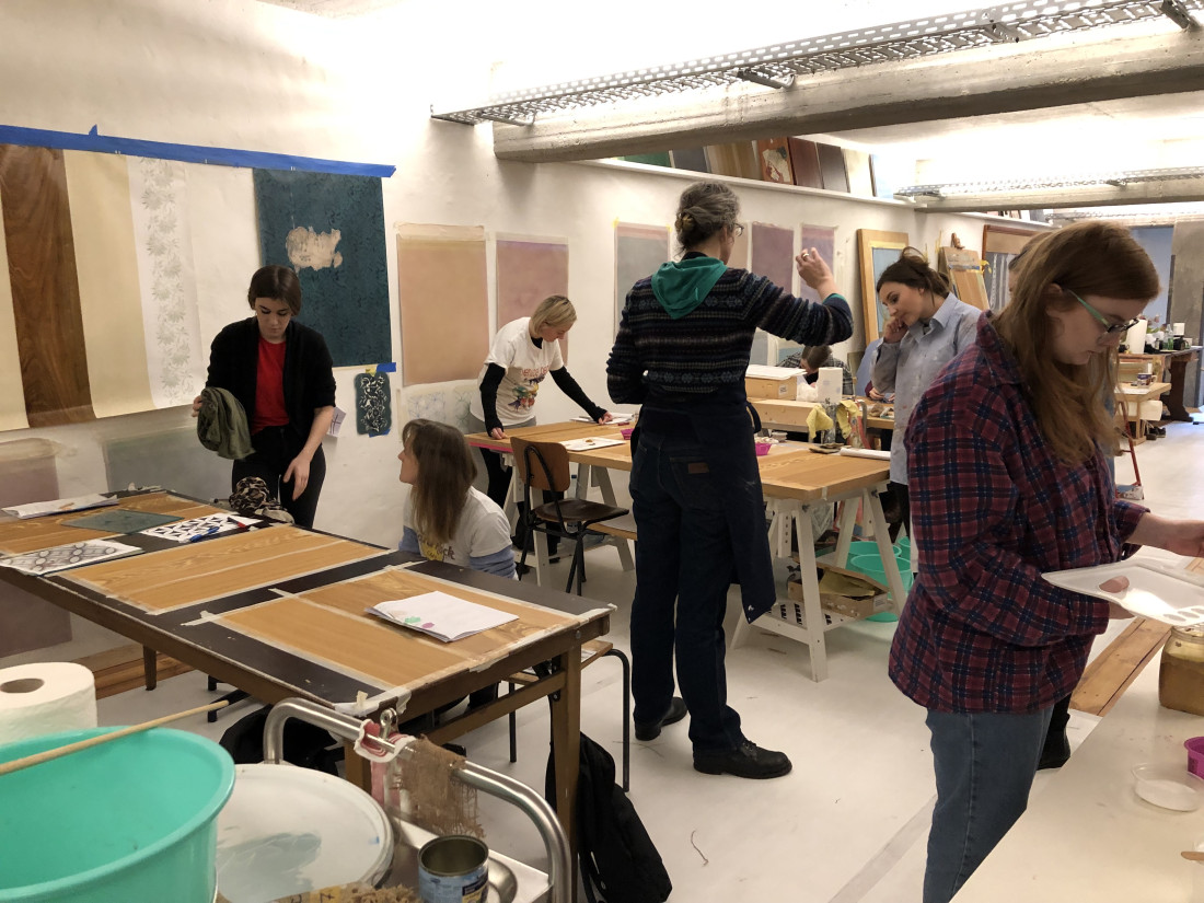 Exkursion & Seminar "Dekorative Gestaltungstechniken"