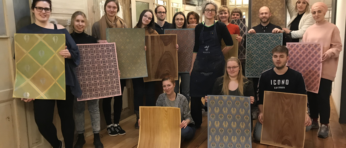 Exkursion & Seminar "Dekorative Gestaltungstechniken"