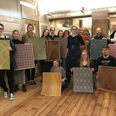 Exkursion & Seminar "Dekorative Gestaltungstechniken"