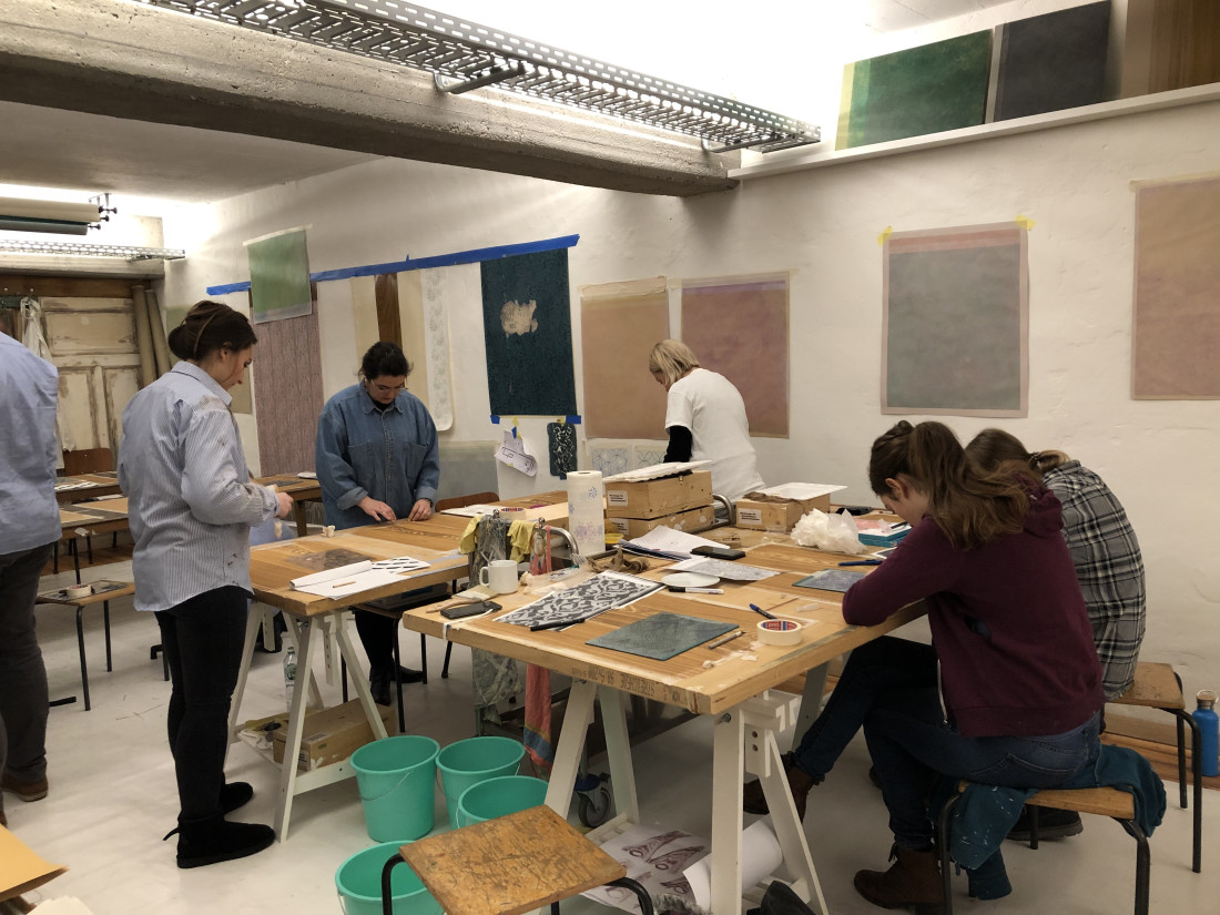 Exkursion & Seminar "Dekorative Gestaltungstechniken"