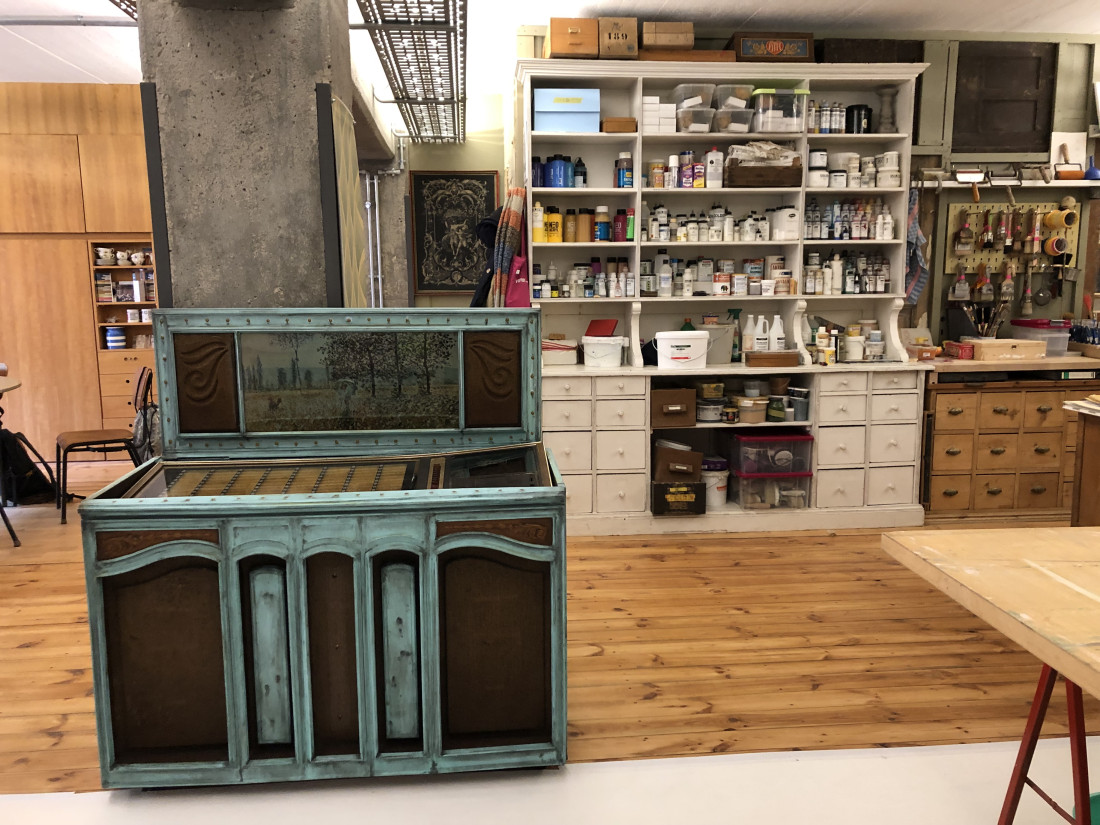 Exkursion & Seminar "Dekorative Gestaltungstechniken"