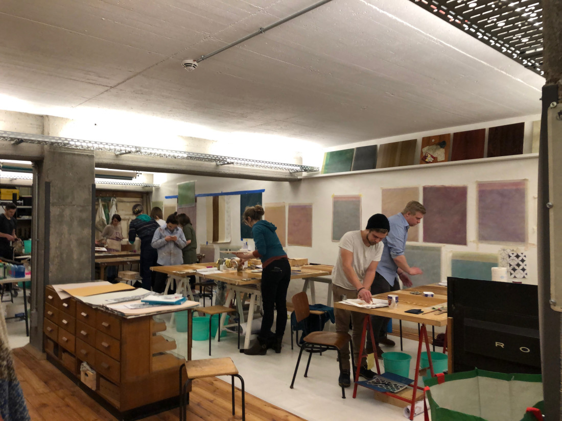 Exkursion & Seminar "Dekorative Gestaltungstechniken"