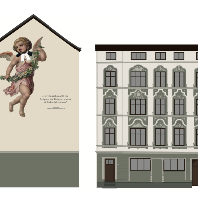 Projekt Farb- und Raumgestaltung. Konzeption. Entwurf. Realisation: "Pina-Bausch-Zentrum"