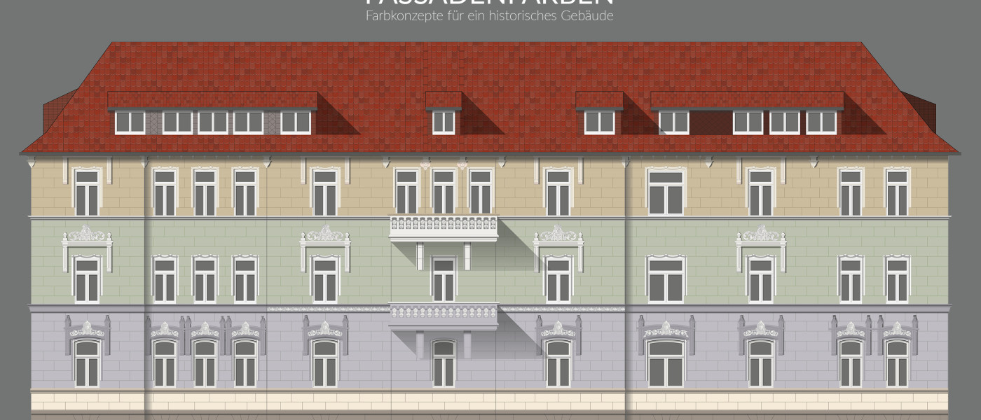 Grundlagen der Außenraumgestaltung: "Fassadengestaltung Bad Hersfeld"