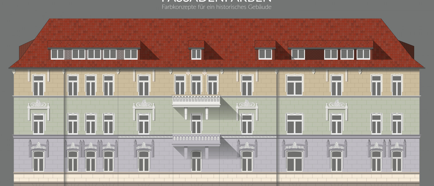 Grundlagen der Außenraumgestaltung: "Fassadengestaltung Bad Hersfeld"