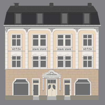 Gestaltungstechniken der Restauration, Imitation und Dekoration: Sandstein-Imitation, Kammzugtechnik, Vergolden und Schablonieren
