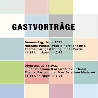 Exkursion & Seminar "Dekorative Gestaltungstechniken"