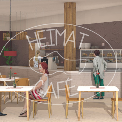 Grundlagen der Innenraumgestaltung: "Renderings am Beispiel eines Kaffeehauses"