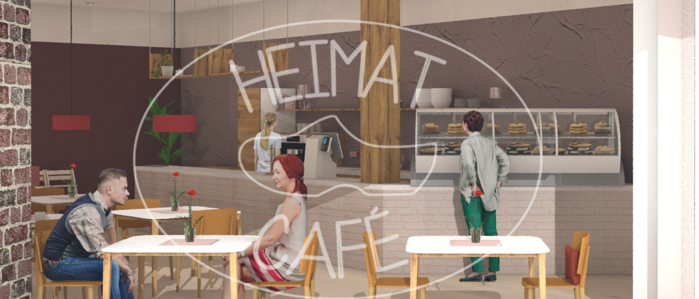 Grundlagen der Farb- und Raumgestaltung des Innenraums: „Heimatcafé - Gestaltung eines Cafés im Ortskern“