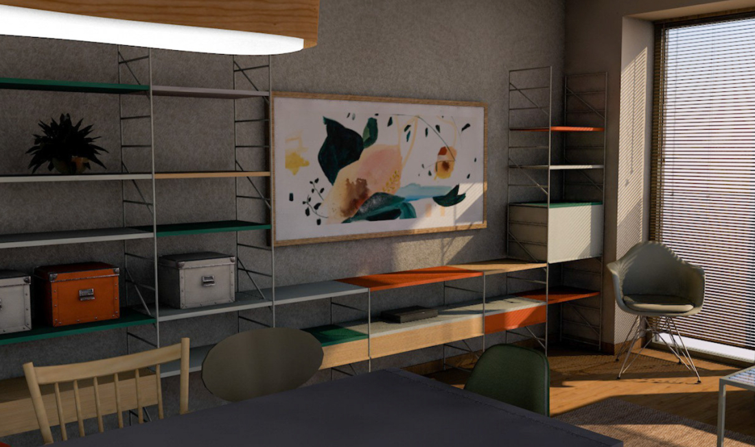 Grundlagen der Innenraumgestaltung: "Wohnprojekt f&uuml;r Selbstbestimmtes Wohnen in der Zillestra&szlig;e, Dortmund"