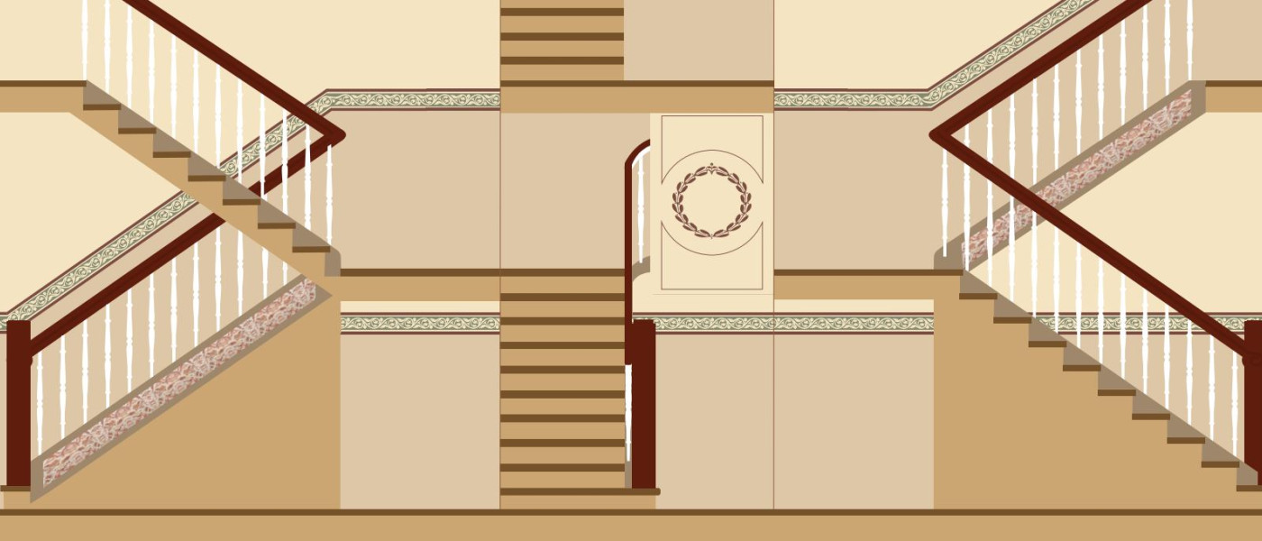 Techniken der Restauration, Imitation, Dekoration: Imitation einer alten Wand, Schablonierung und Marmorimitaion