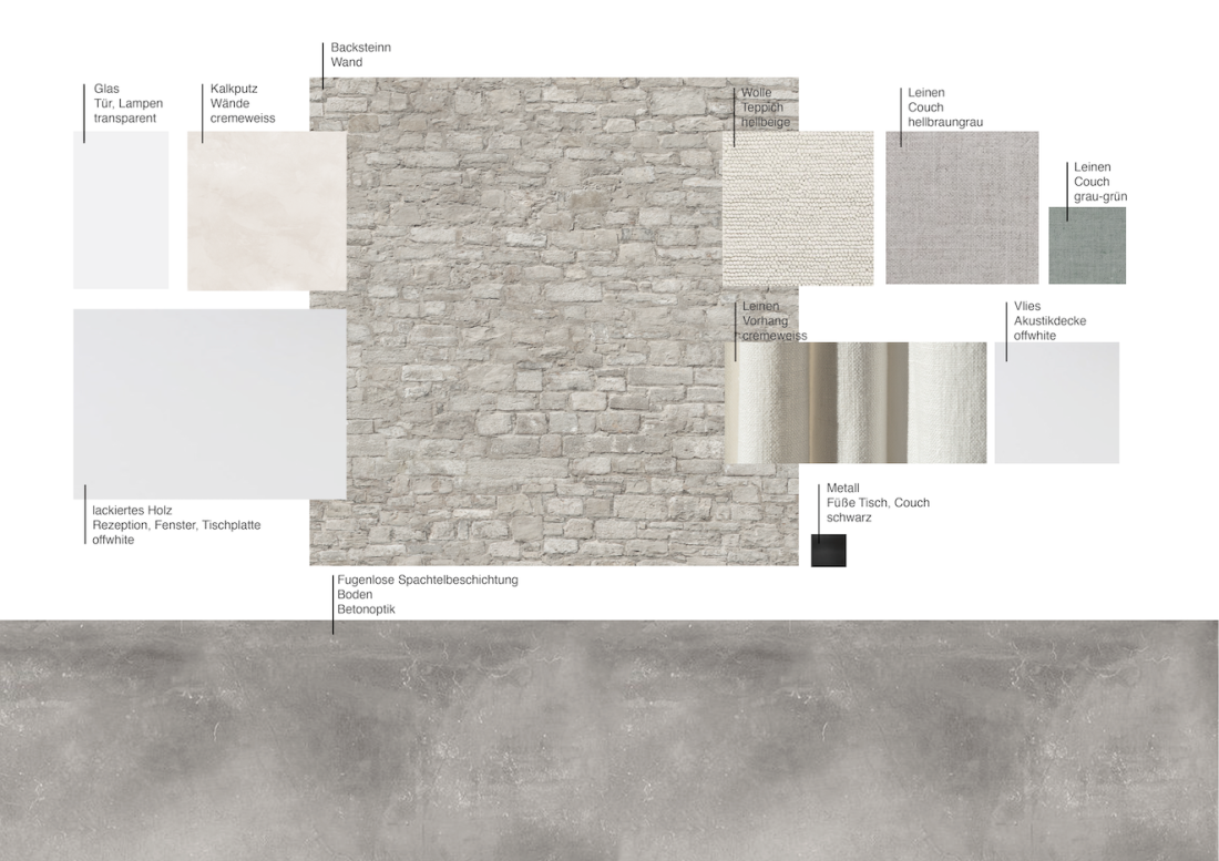 Grundlagen der Innenraumgestaltung: "Yoga- und Meditationsstudio"