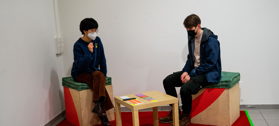 auf ein Gespr&auml;ch