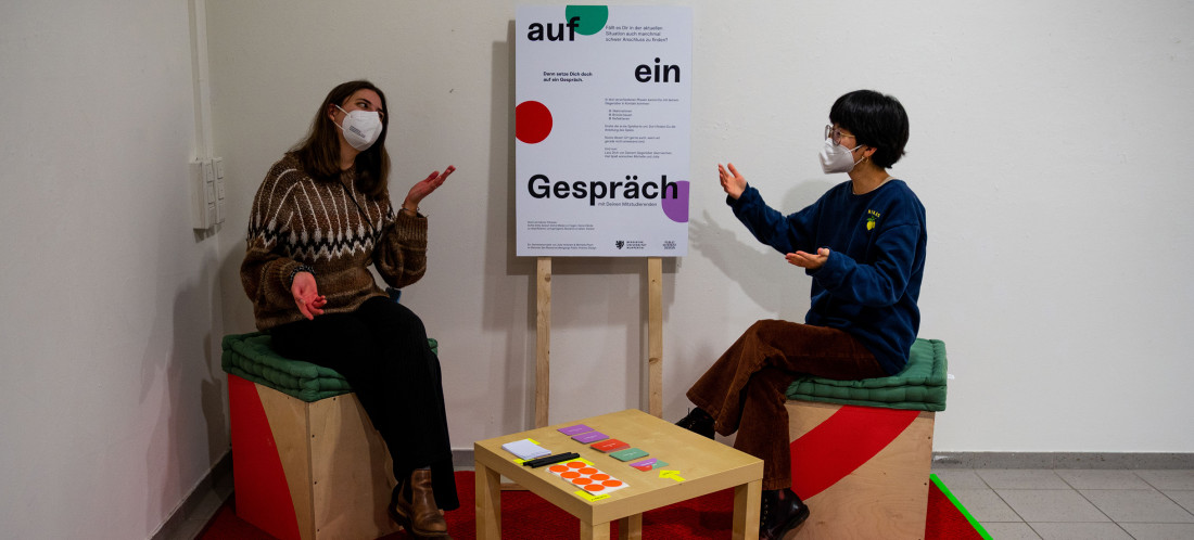 auf ein Gespr&auml;ch