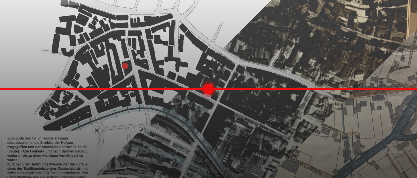 Eine historisch r&auml;umliche Aneignung des Quartiers Hofaue