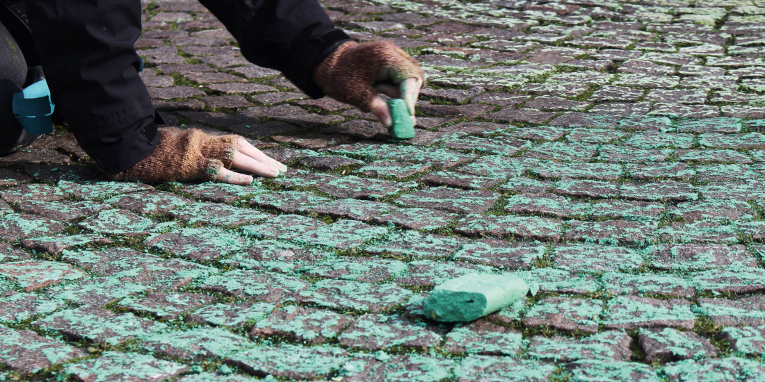 Gr&uuml;n Stadt Grau