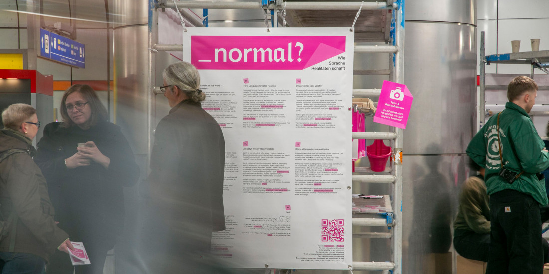_normal? &ndash; Wie Sprache Realit&auml;ten schafft