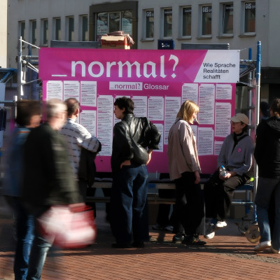 _normal? &ndash; Wie Sprache Realit&auml;ten schafft