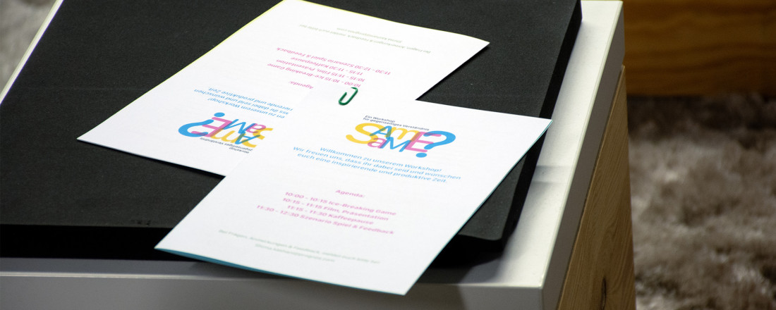 Same Same? &ndash; Ein Workshop f&uuml;r gegenseitiges Verst&auml;ndnis